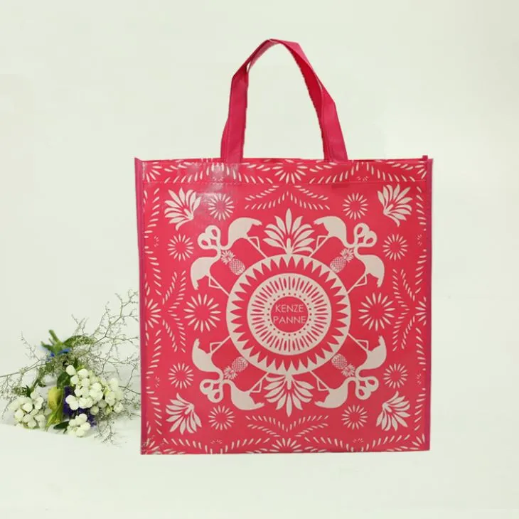 Laminated 100g ki pa tise Tote Shopping Bag